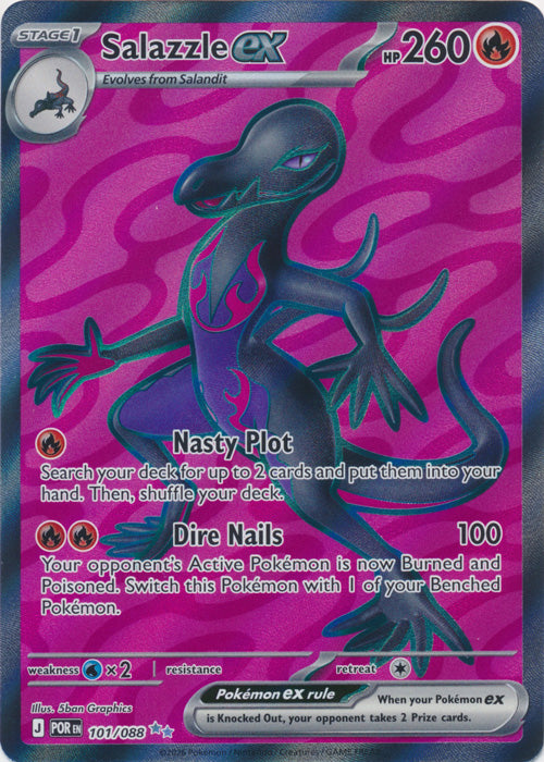 Salazzle ex : PERFECT ORDER - 101/088 - Lockett Labs UK