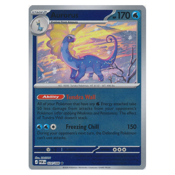 Aurorus : PERFECT ORDER (Reverse holo) - 024/088