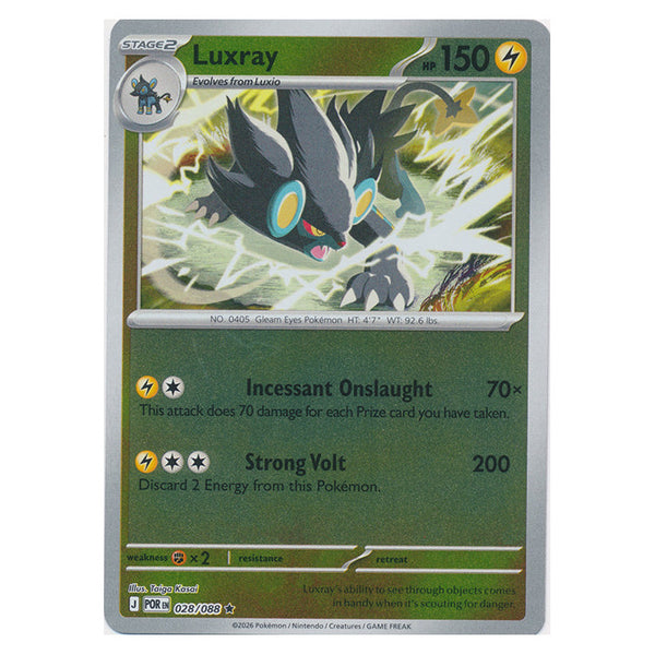 Luxray : PERFECT ORDER (Reverse holo) - 028/088