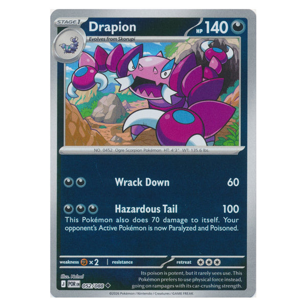 Drapion : PERFECT ORDER (Reverse holo) - 052/088