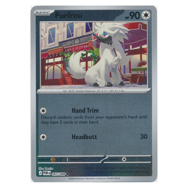 Furfrou : PERFECT ORDER (Reverse holo) - 067/088