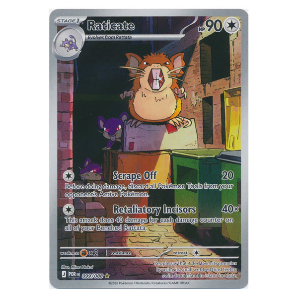 Raticate : PERFECT ORDER - 099/088