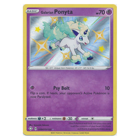 Galarian Ponyta : SHINING FATES - SV047/SV122