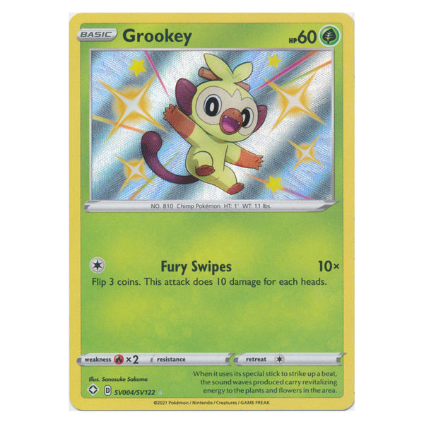 Grookey : SHINING FATES - SV004/SV122