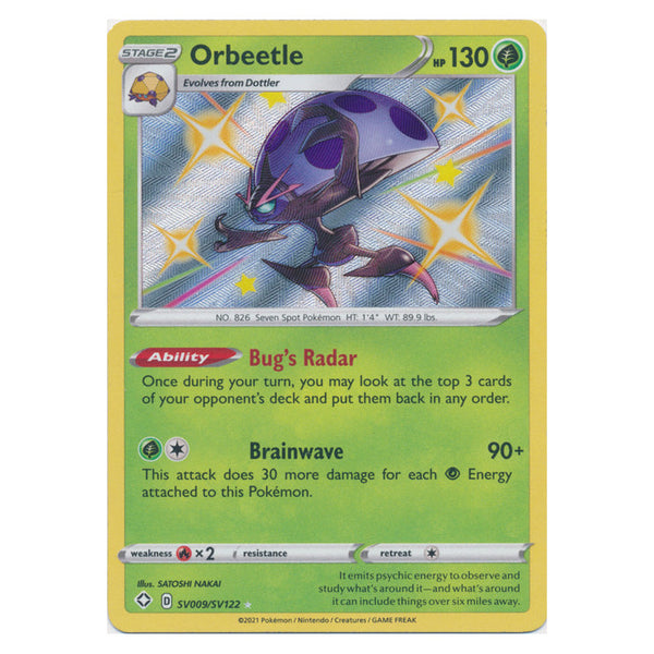 Orbeetle : SHINING FATES - SV009/SV122