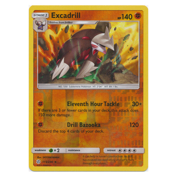 Excadrill : COSMIC ECLIPSE (Reverse holo) - 115/236