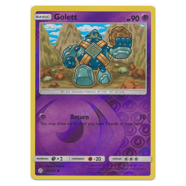 Golett : COSMIC ECLIPSE (Reverse holo) - 89/236