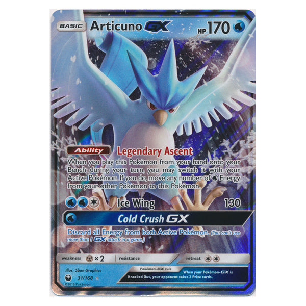 Articuno GX : CELESTIAL STORM - 31/168