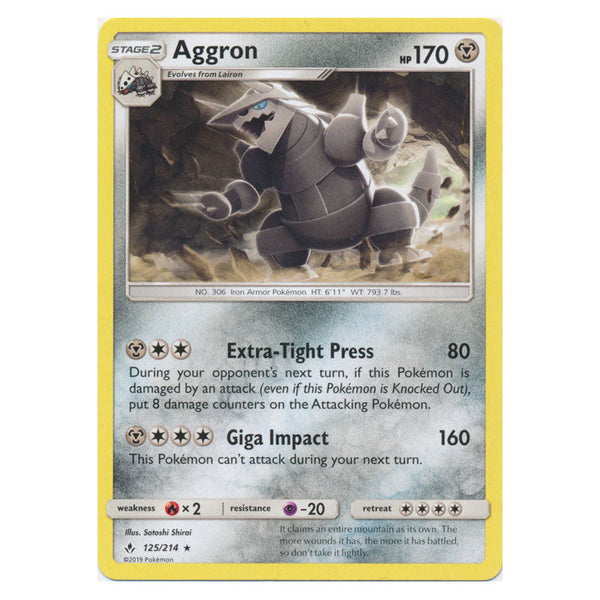 Aggron : UNBROKEN BONDS - 125/214