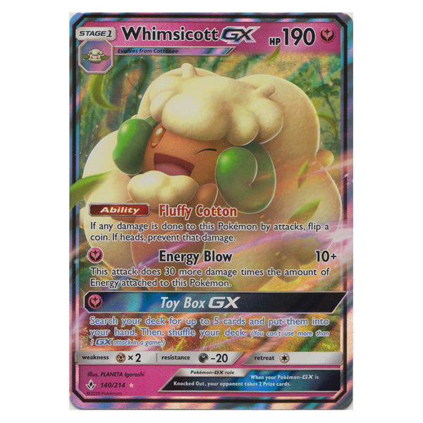 Whimsicott GX : UNBROKEN BONDS - 140/214