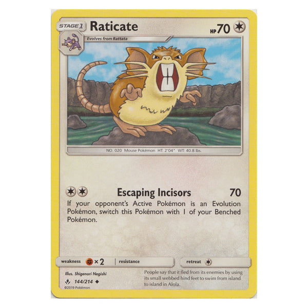 Raticate : UNBROKEN BONDS - 144/214