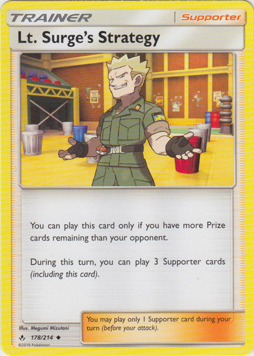Lt. Surge's Strategy : UNBROKEN BONDS - 178/214 - Lockett Labs UK