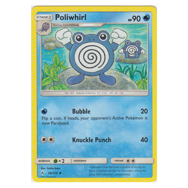 Poliwhirl : UNBROKEN BONDS - 38/214