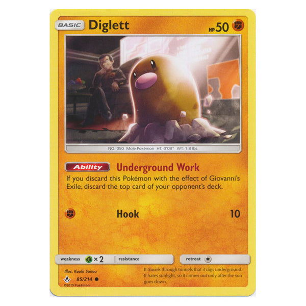 Diglett : UNBROKEN BONDS - 85/214