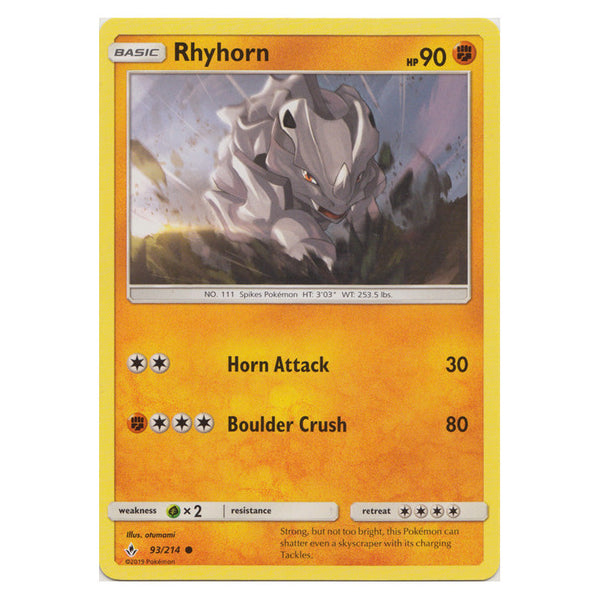 Rhyhorn : UNBROKEN BONDS - 93/214