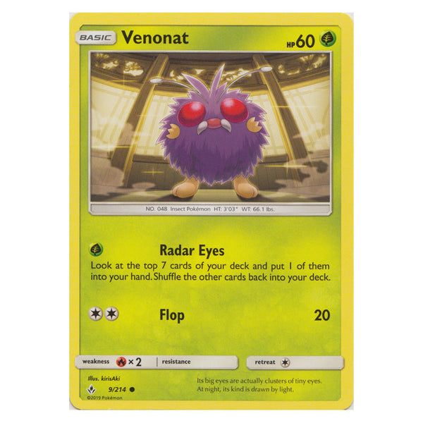 Venonat : UNBROKEN BONDS - 9/214