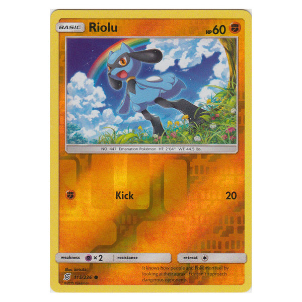 Riolu : UNIFIED MINDS (Reverse holo) - 115/236