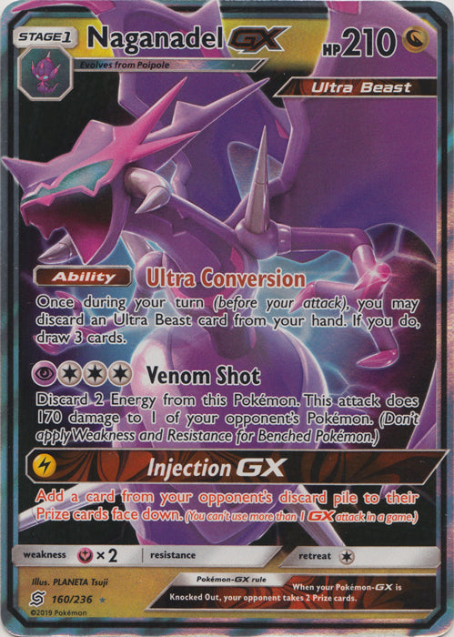 Naganadel GX : UNIFIED MINDS - 160/236