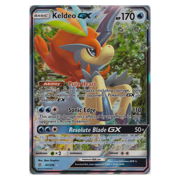 Keldeo GX : UNIFIED MINDS - 47/236