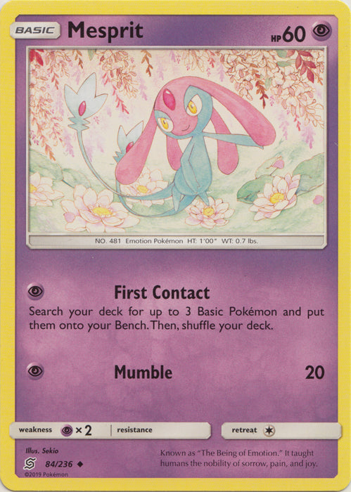 Mesprit : UNIFIED MINDS - 84/236