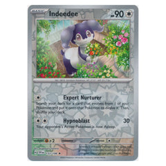 Indeedee : SCARLET & VIOLET BASE (Reverse holo) - 153/198