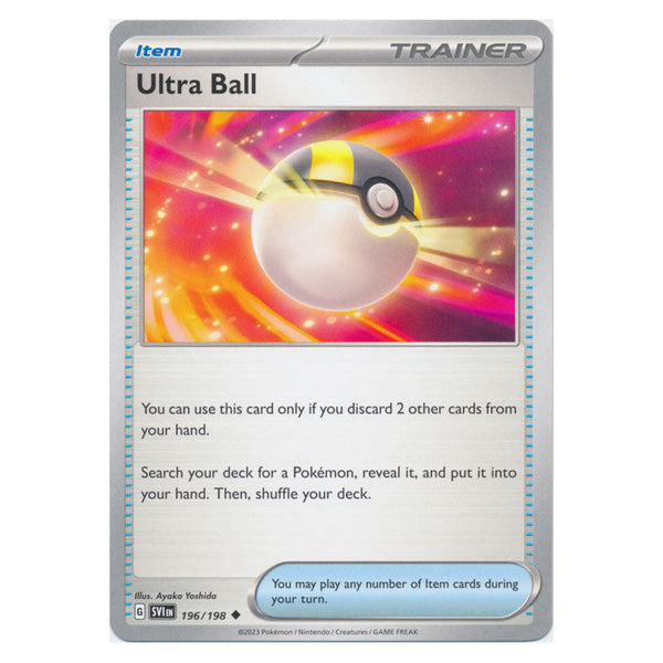 Ultra Ball : SCARLET & VIOLET BASE - 196/198