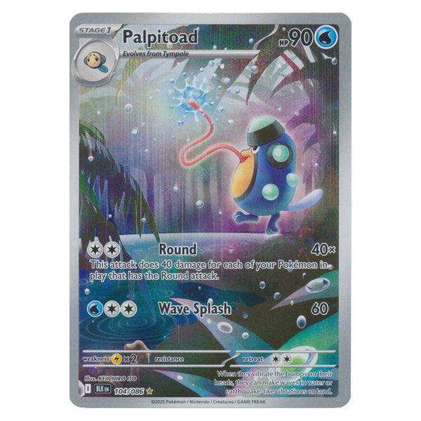 Palpitoad : BLACK BOLT - 104/086