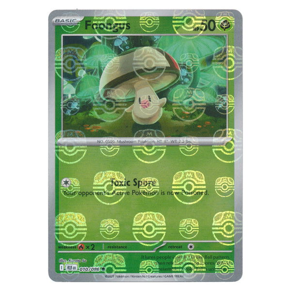 Foongus : BLACK BOLT (Masterball Reverse holo) - 010/086