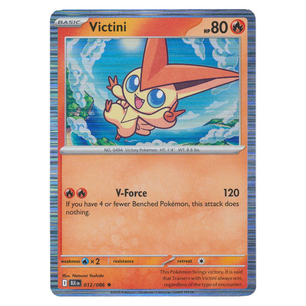 Victini : BLACK BOLT (Holo) - 012/086