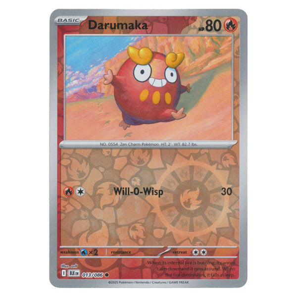 Darumaka : BLACK BOLT (Reverse holo) - 013/086