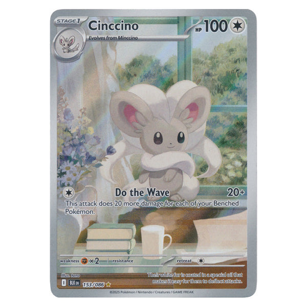 Cinccino : BLACK BOLT - 153/086