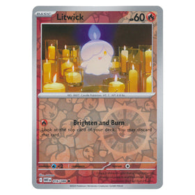 Litwick : WHITE FLARE (Reverse holo) - 016/086