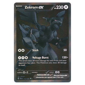 Zekrom ex : BLACK BOLT - 172/086