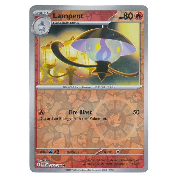 Lampent : WHITE FLARE (Reverse holo) - 017/086