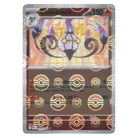 Chandelure : WHITE FLARE (Pokeball Reverse holo) - 018/086