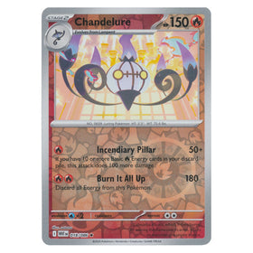 Chandelure : WHITE FLARE (Reverse holo) - 018/086