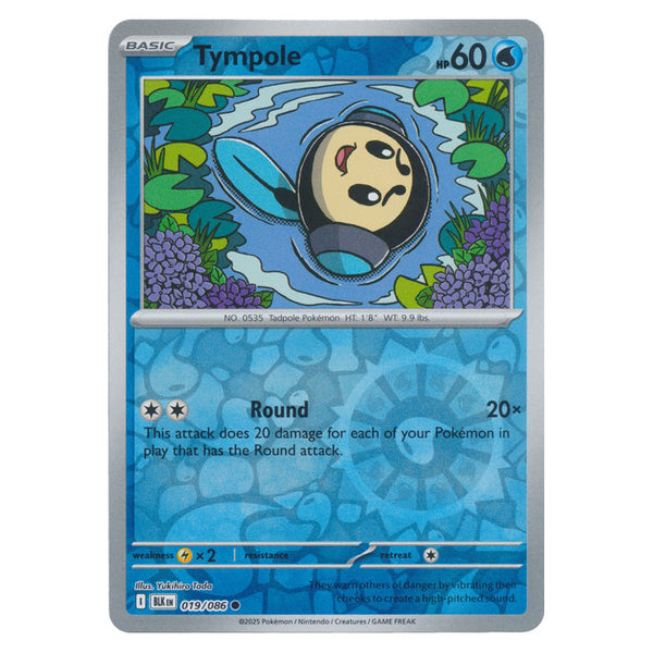 Tympole : BLACK BOLT (Reverse holo) - 019/086