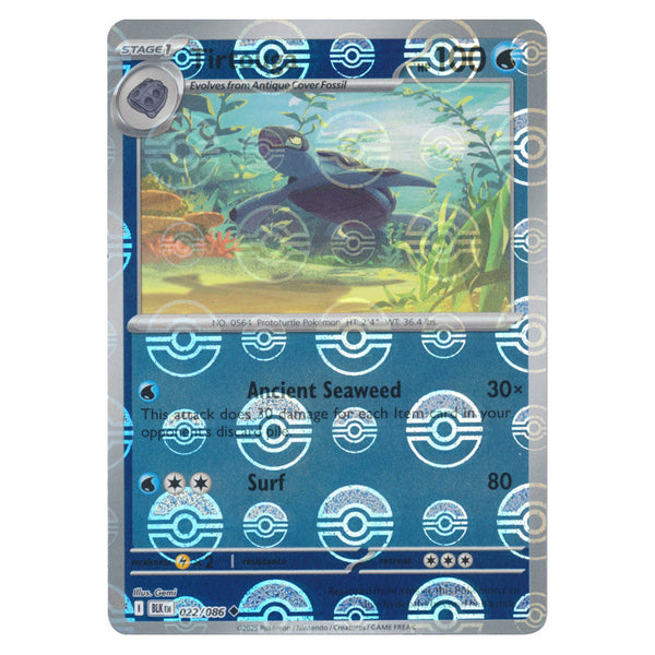Tirtouga : BLACK BOLT (Pokeball Reverse holo) - 022/086