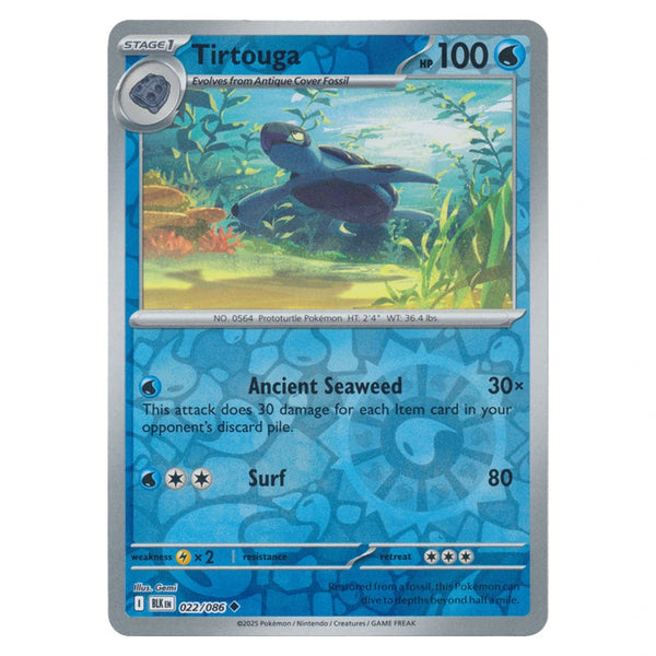 Tirtouga : BLACK BOLT (Reverse holo) - 022/086