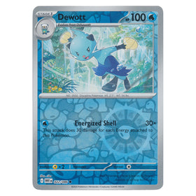 Dewott : WHITE FLARE (Reverse holo) - 022/086