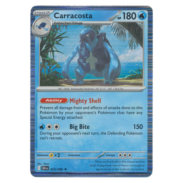 Carracosta : BLACK BOLT (Holo) - 023/086