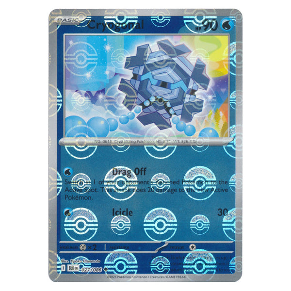 Cryogonal : BLACK BOLT (Pokeball Reverse holo) - 027/086