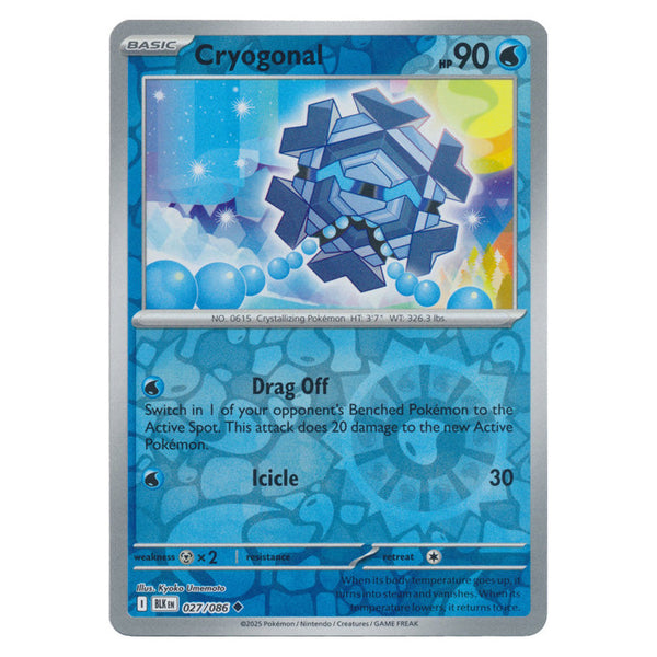 Cryogonal : BLACK BOLT (Reverse holo) - 027/086