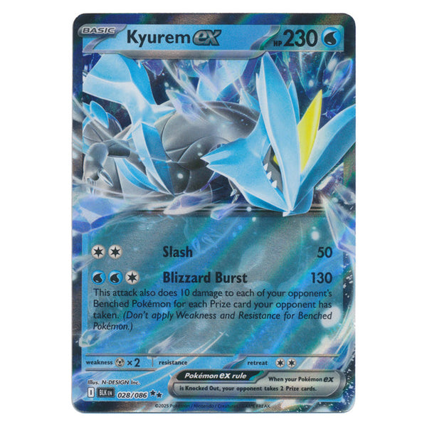 Kyurem ex : BLACK BOLT - 028/086