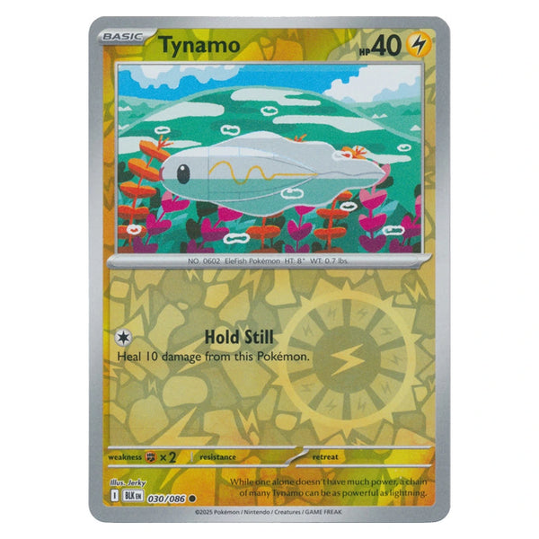 Tynamo : BLACK BOLT (Reverse holo) - 030/086