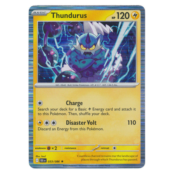 Thundurus : BLACK BOLT (Holo) - 033/086