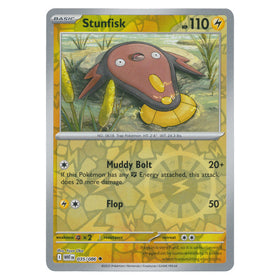 Stunfisk : WHITE FLARE (Reverse holo) - 035/086