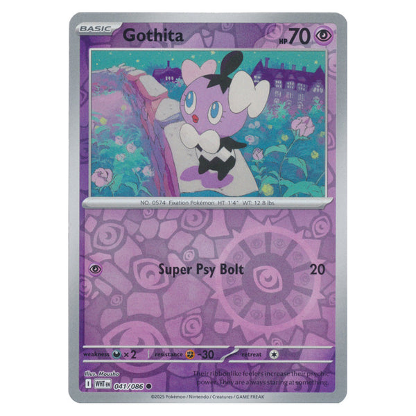 Gothita : WHITE FLARE (Reverse holo) - 041/086