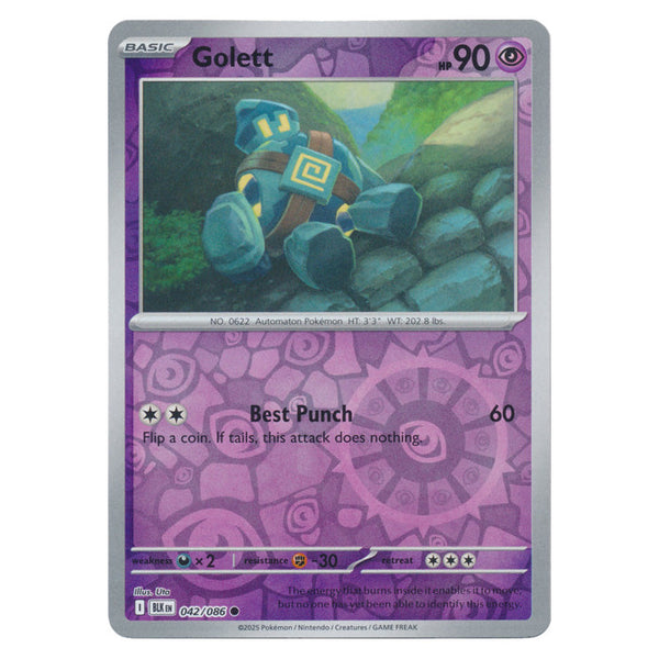 Golett : BLACK BOLT (Reverse holo) - 042/086