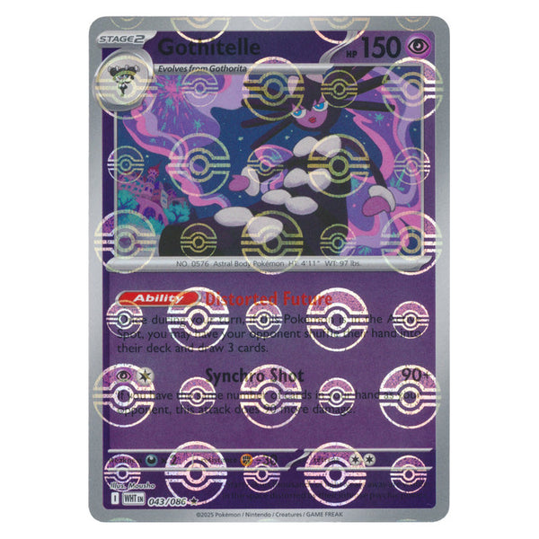 Gothitelle : WHITE FLARE (Pokeball Reverse holo) - 043/086